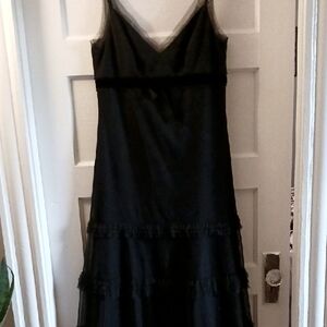 Elegant Black Sleeveless Dress